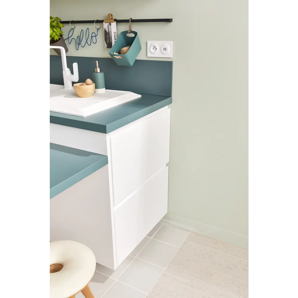 80135888 Рейлинг Delinia ID 90 см сталь цвет чёрный STLM-0013787  - Вид №6