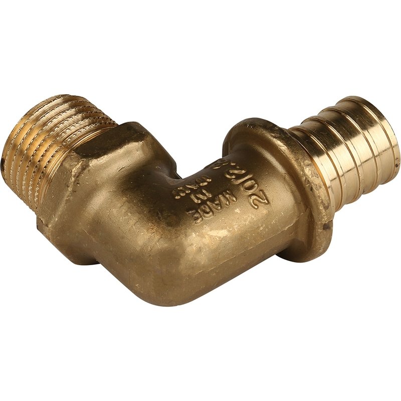 Угольник-переходник НР 20x1/2" аксиальный для труб из сшитого полиэтилена STOUT SFA0005002012 - Вид №7