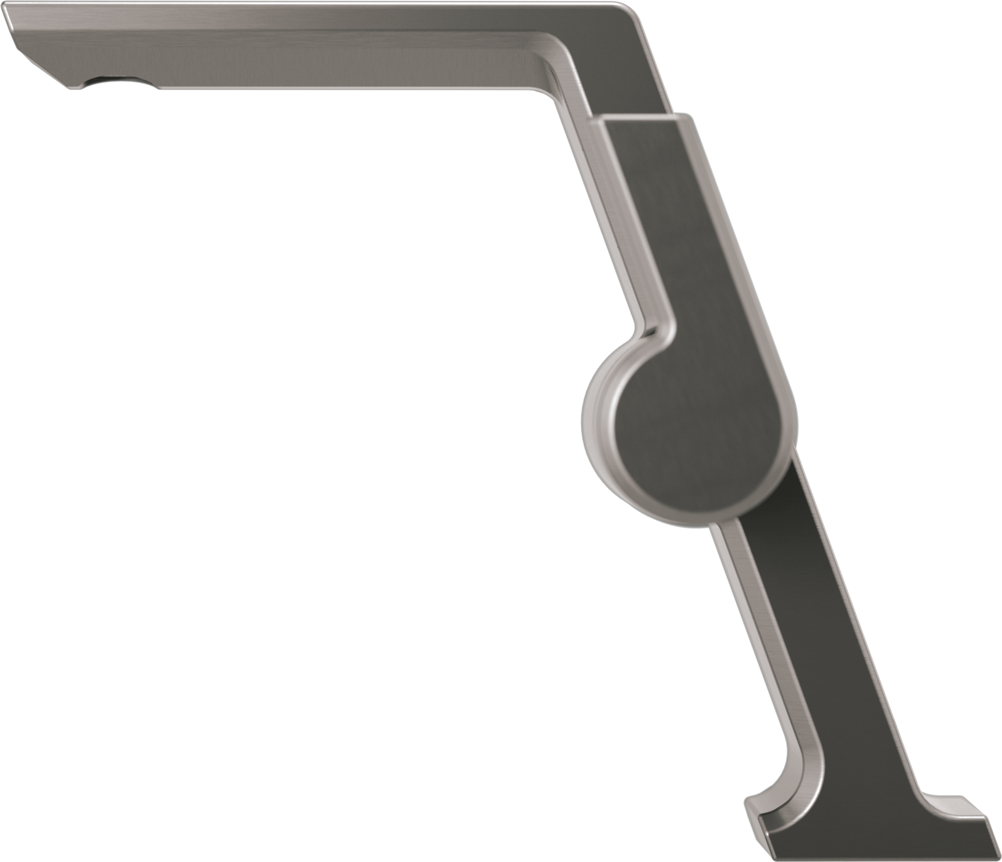 699-KS-DST Смеситель для ванной комнаты средней высоты с одной ручкой Delta Faucet Pivotal Черный нержавеющий  - Вид №5