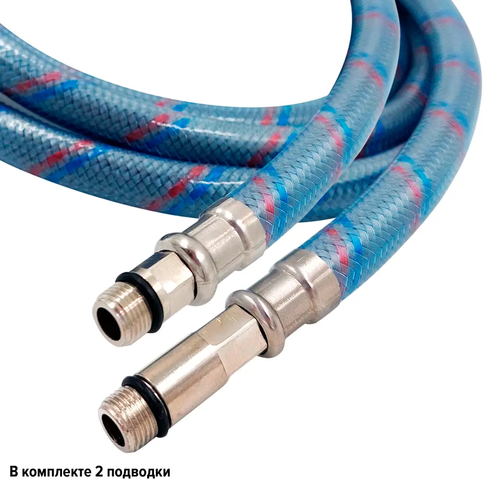 Гибкая подводка для смесителя Monoflex 1/2"xM10-15 гайка - штуцер 50 см 2 штуки 89385545 STLM-2173674  - Вид №3