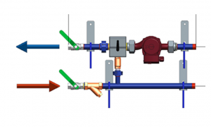 Danfoss Узлы АУУ-Т без термомонометров АУУ-T-20-4,7-2,5 150U3618