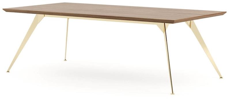 Laskasas Прямоугольный деревянный обеденный стол Winston sun-id-1413936 - Вид №2