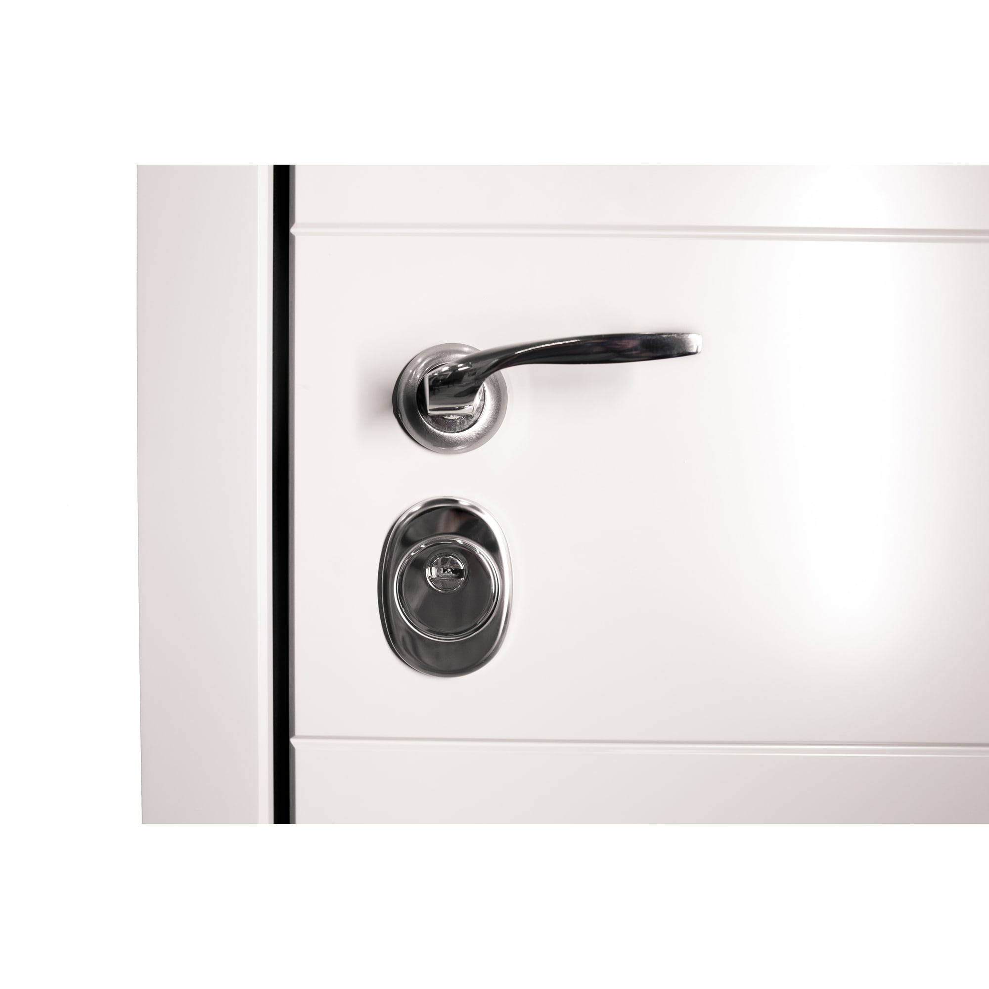 82665046 Дверь входная металлическая Urban 970 мм левая, цвет серый Santreyd  - Вид №2