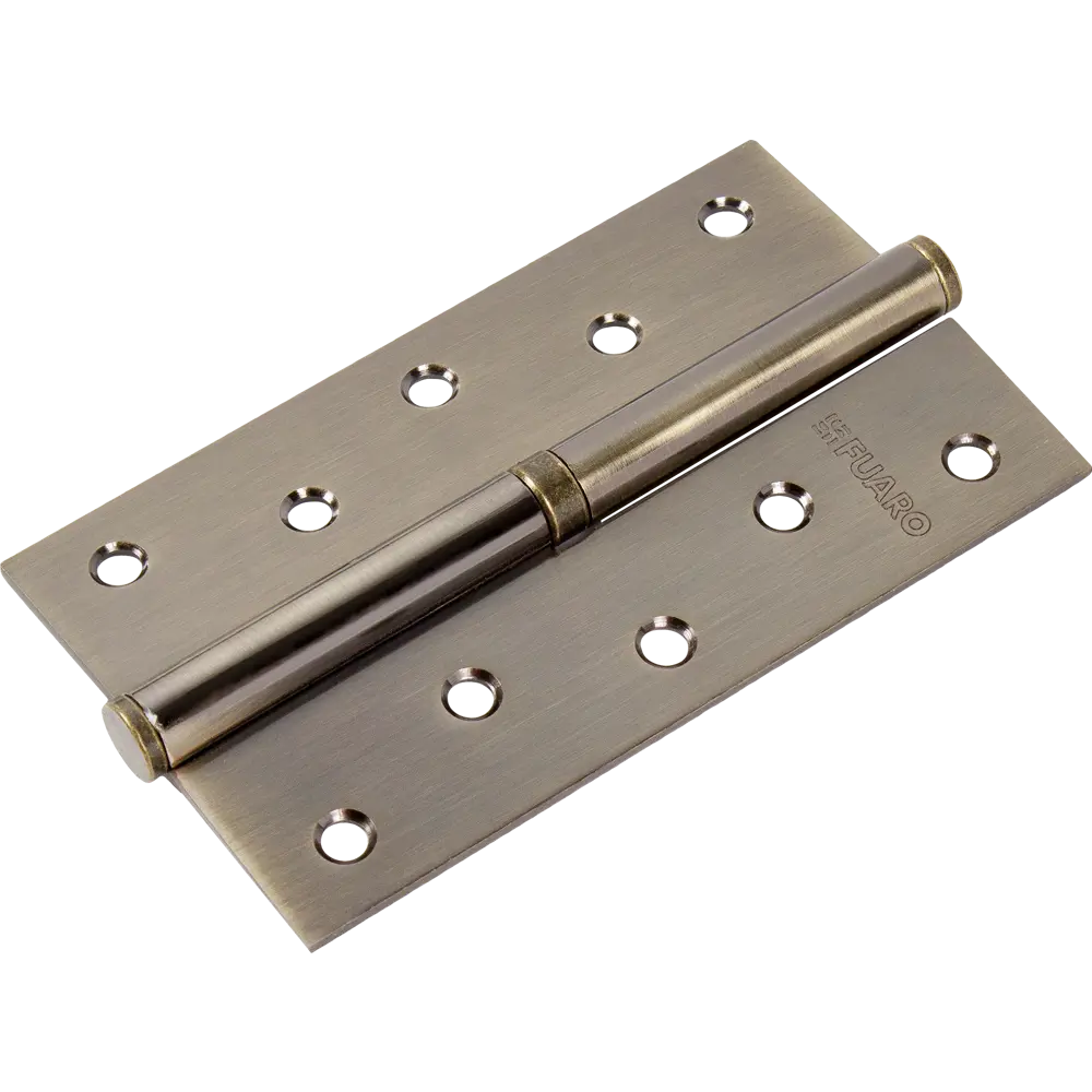 82105919 Петля съёмная левая S125413L-AB/BL, 125x75 мм, сталь, цвет бронза STLM-0019035 FUARO  - Вид №2