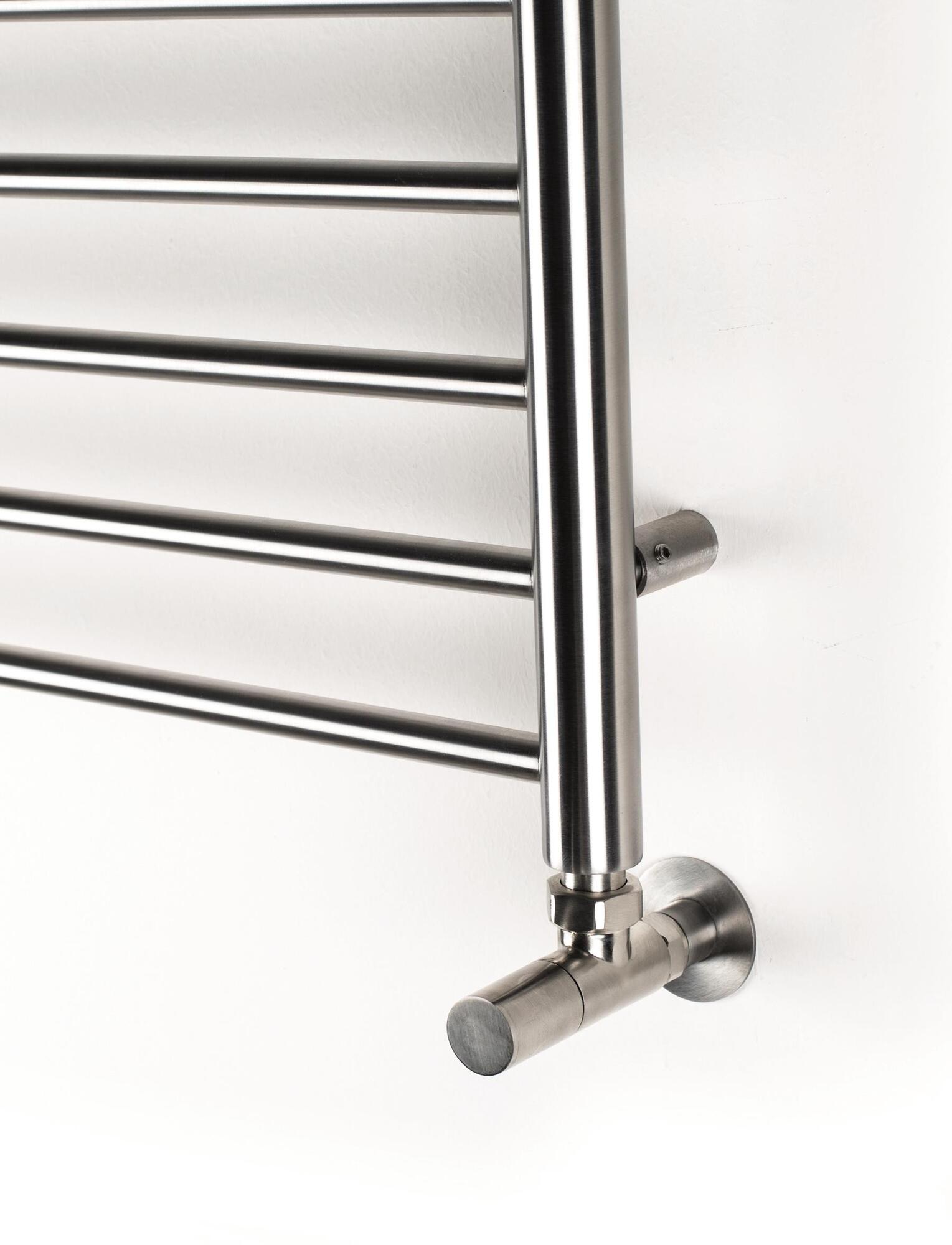 Полотенцесушитель Hammam NEPTUNE Stainless steel  комбинированный; электрический или водяной Сталь  - Вид №11