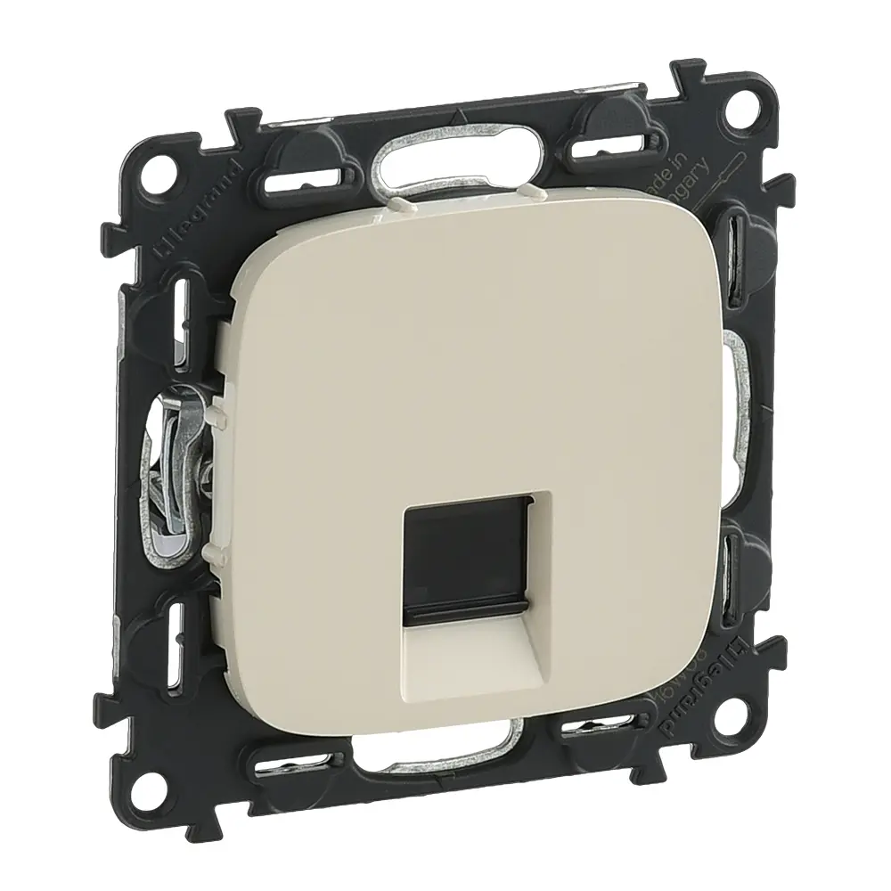 Розетка компьютерная Legrand VLN-A RJ45 CAT5E UTP цвет слоновая кость 82169363 STLM-2087046 Valena Allure - Вид №1
