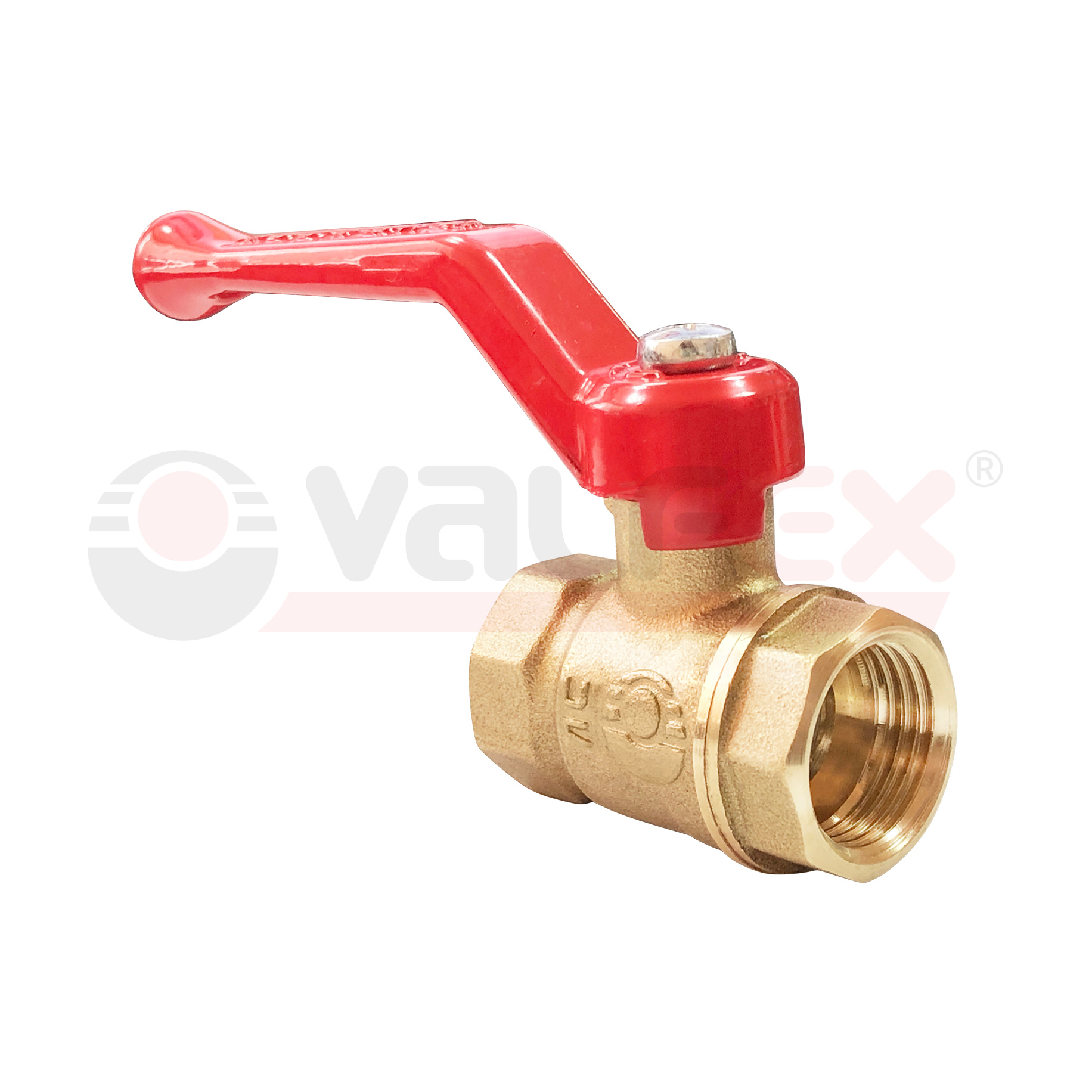 VF.214.L0R1.012 Valfex Кран шаровой OPTIMA, ручка-рычаг (внутр.-внутр.)  1/2" 