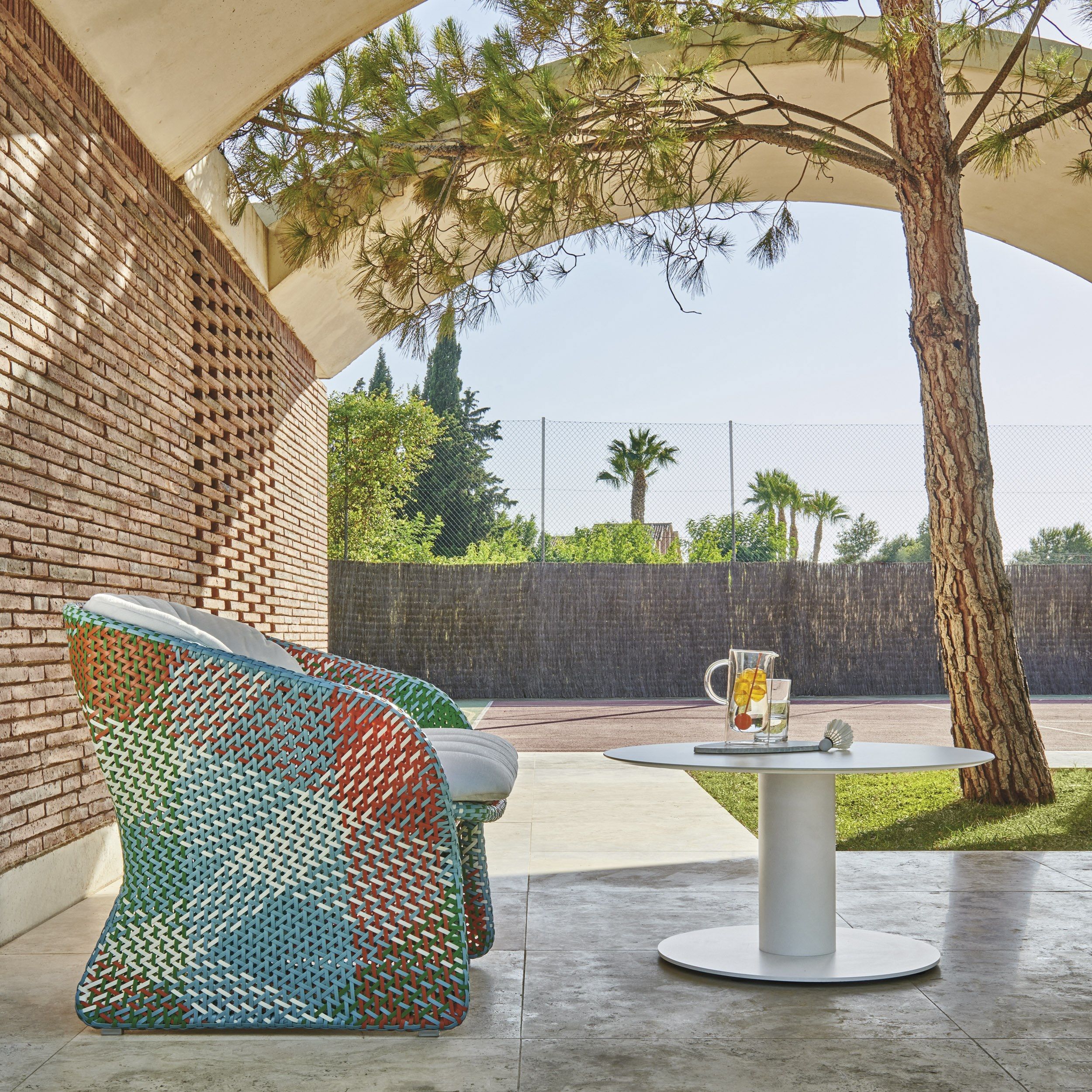 Синтетическое волокно садовое кресло с подлокотниками Varaschin Maat ARCH-00018052 - Вид №3