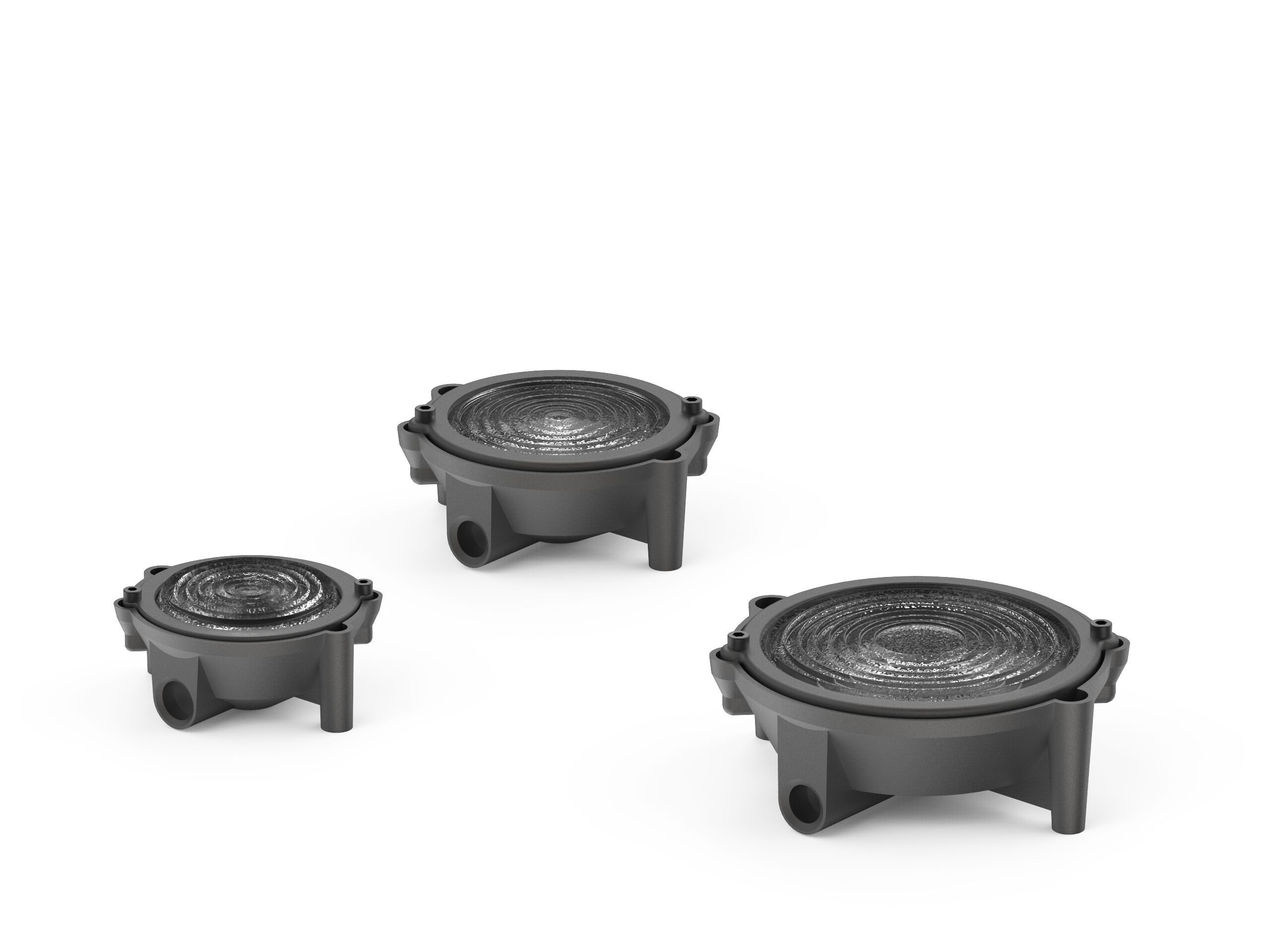 Анодированный алюминиевый потолочный светильник Genuit Graphite ARCH-00095174 - Вид №3