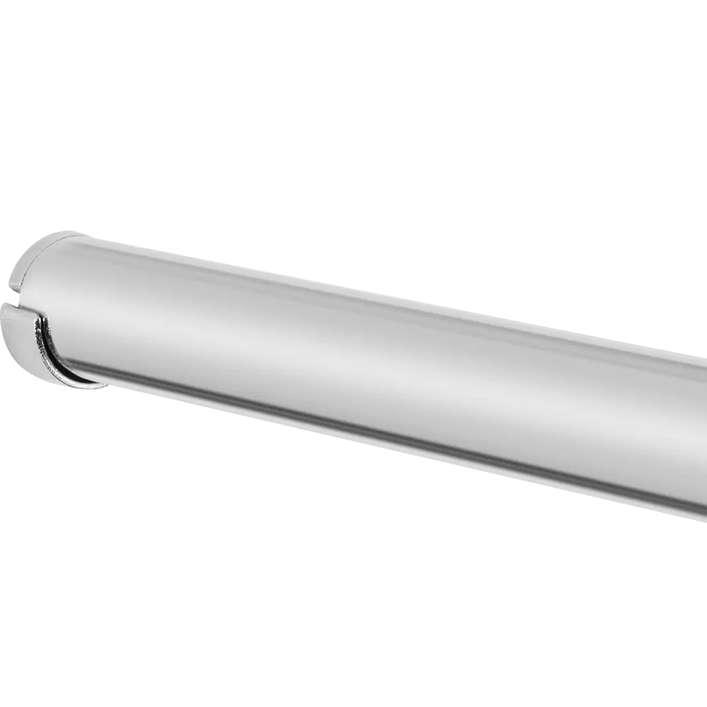 Держатель для трубы 25 мм алюминий цвет хром 2 шт. 82610834 STLM-2068831 PALLADIUM  - Вид №2