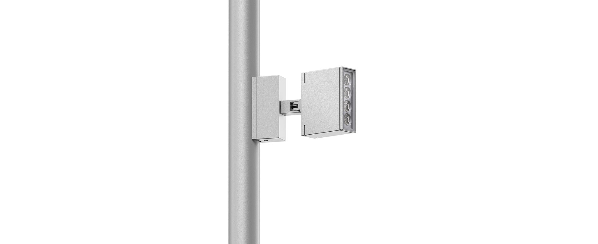8720101 Уличное освещение  Platek TARGET SMALL Su palo  TARGET SMALL On pole - 4 LED RGBW 9°  - Вид №1