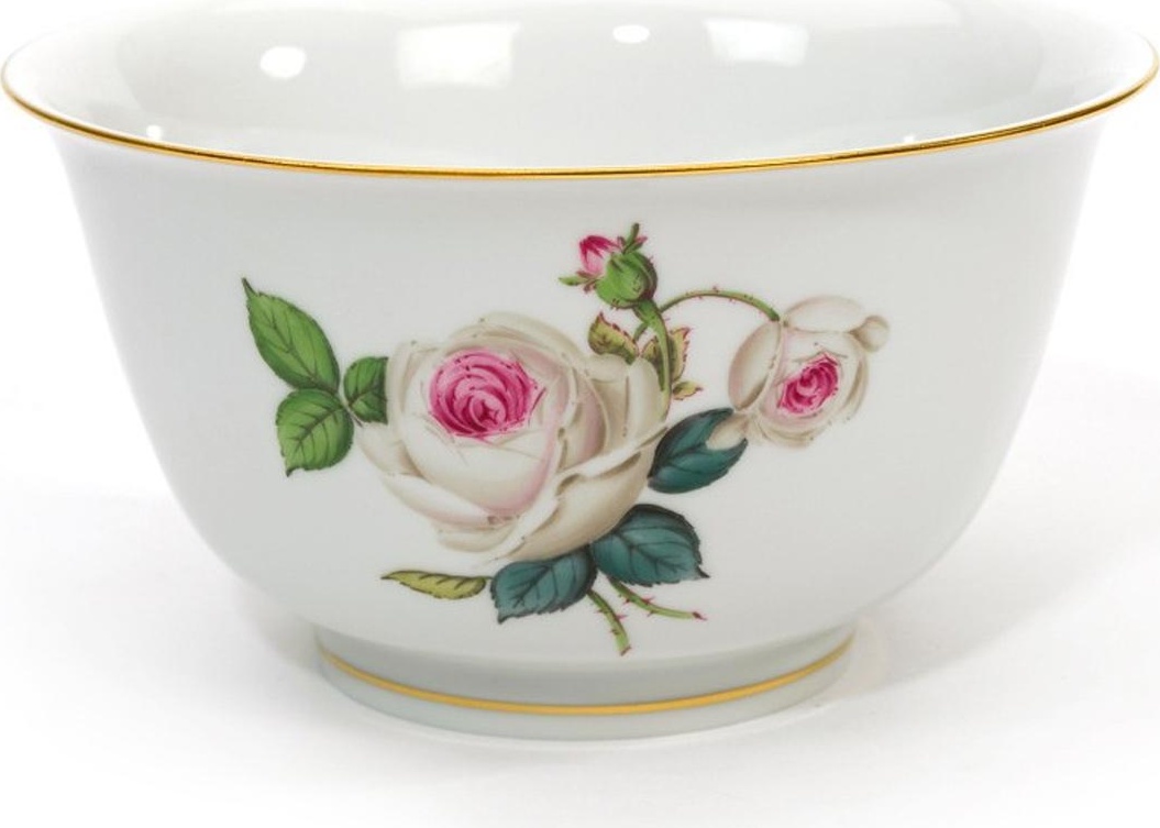 78144 Meissen Чаша 16см "Белая роза" Фарфор 