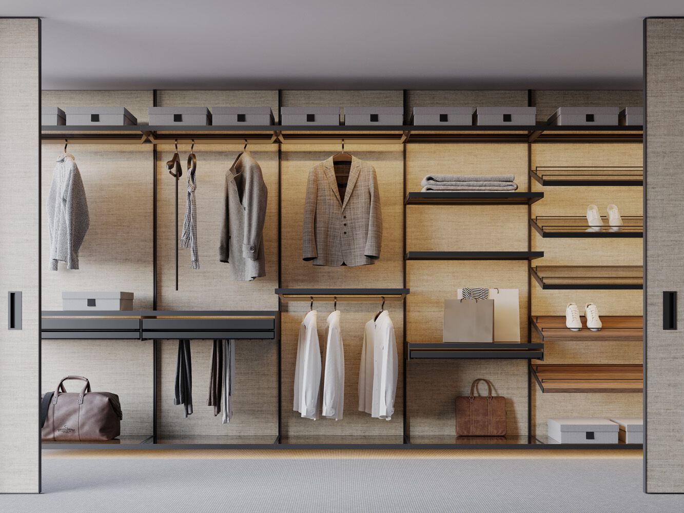 Модульная система для оснащения стен и гардеробных SALICE LUXER ARCH-00085420 - Вид №2