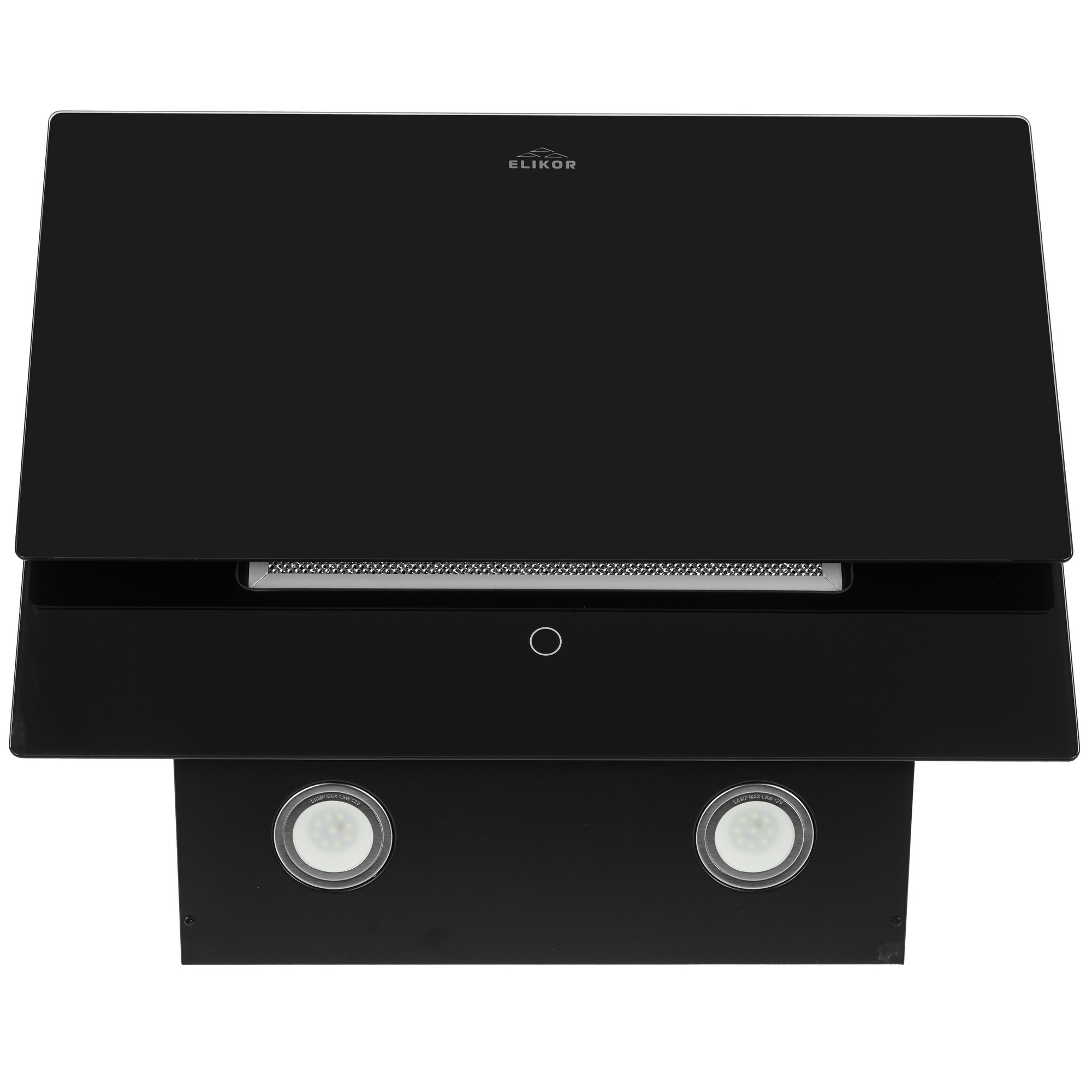 9106568 Вытяжка наклонная ELIKOR VERTEX BK 60 черный/черный STDN-0096802 - Вид №1