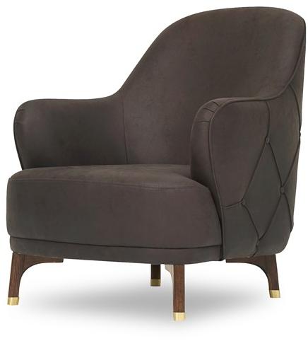 Enza Home Кресло из кожзаменителя с подлокотниками Navona sun-id-1474490 - Вид №7