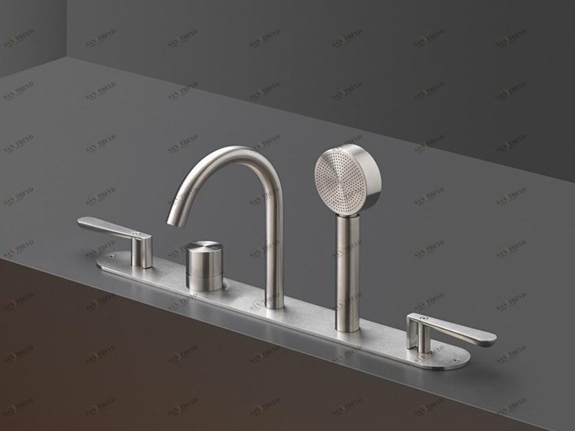 Ceadesign Термостатический смеситель из нержавеющей стали с ручным душем Lutezia Ltz 35