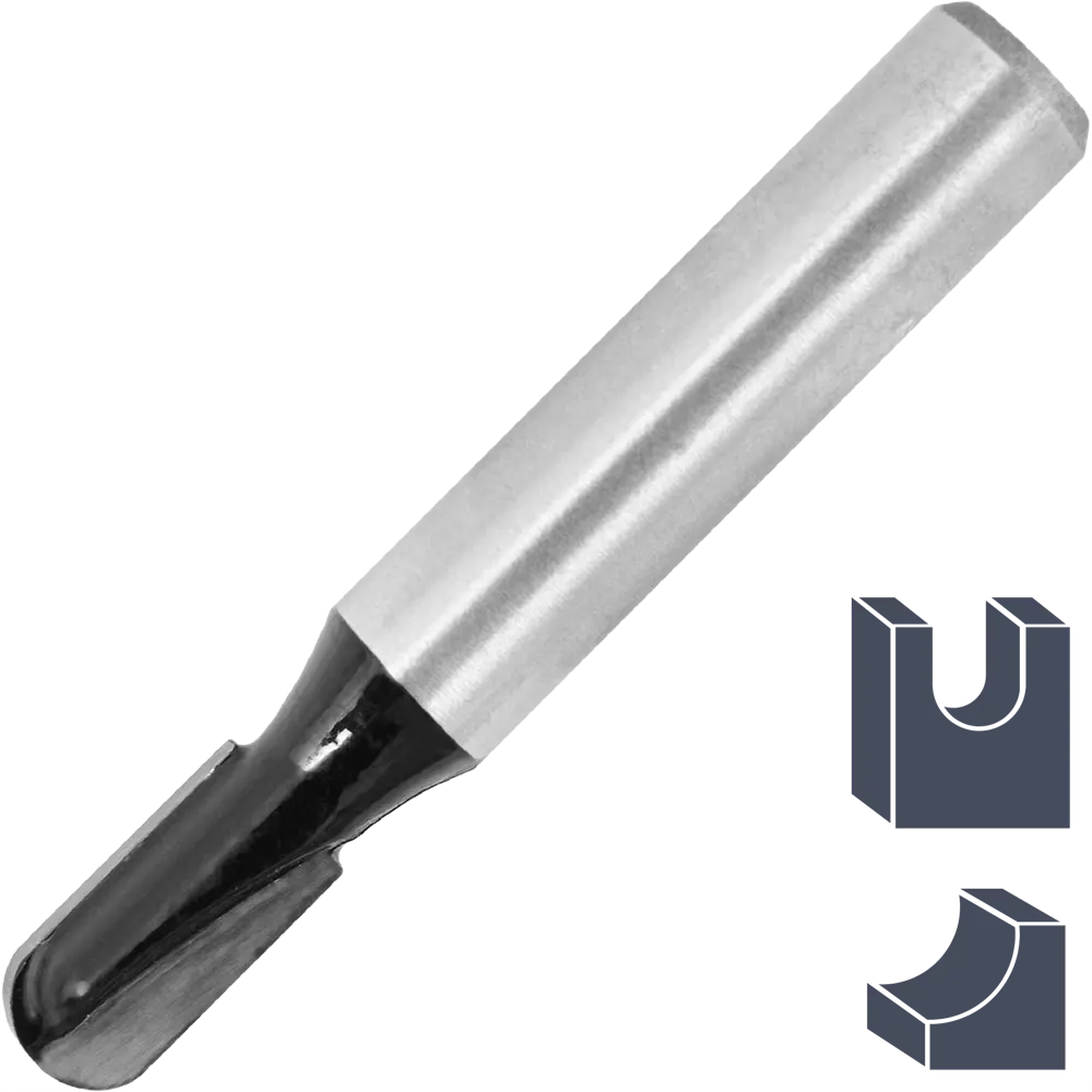 Фреза пазовая галтельная Santreyd для декоративной обработки дерева 6.4x13 мм 85635393 STLM-0064801