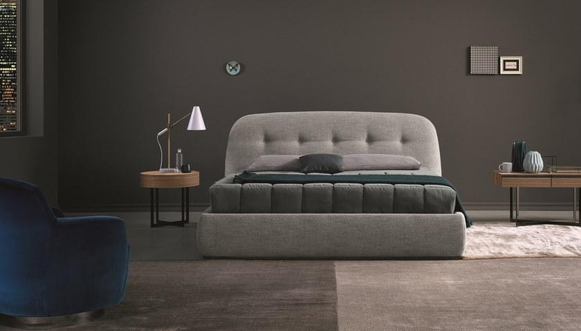 Bodema Двуспальная кровать из ткани с тафтинговым изголовьем sun-id-1462331 - Вид №2