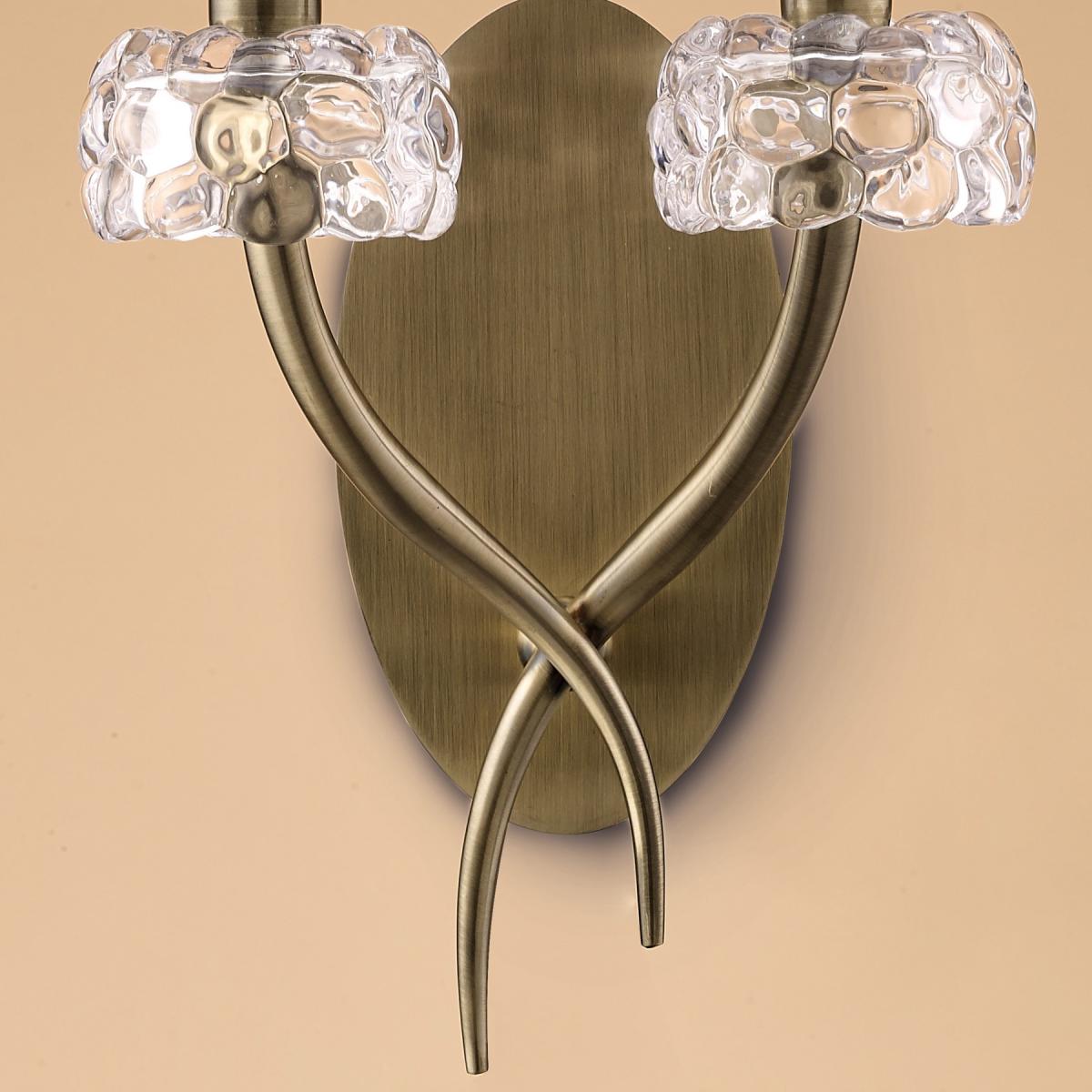 000482 Бра 2L (бронзовый) Mantra Loewe - Вид №2