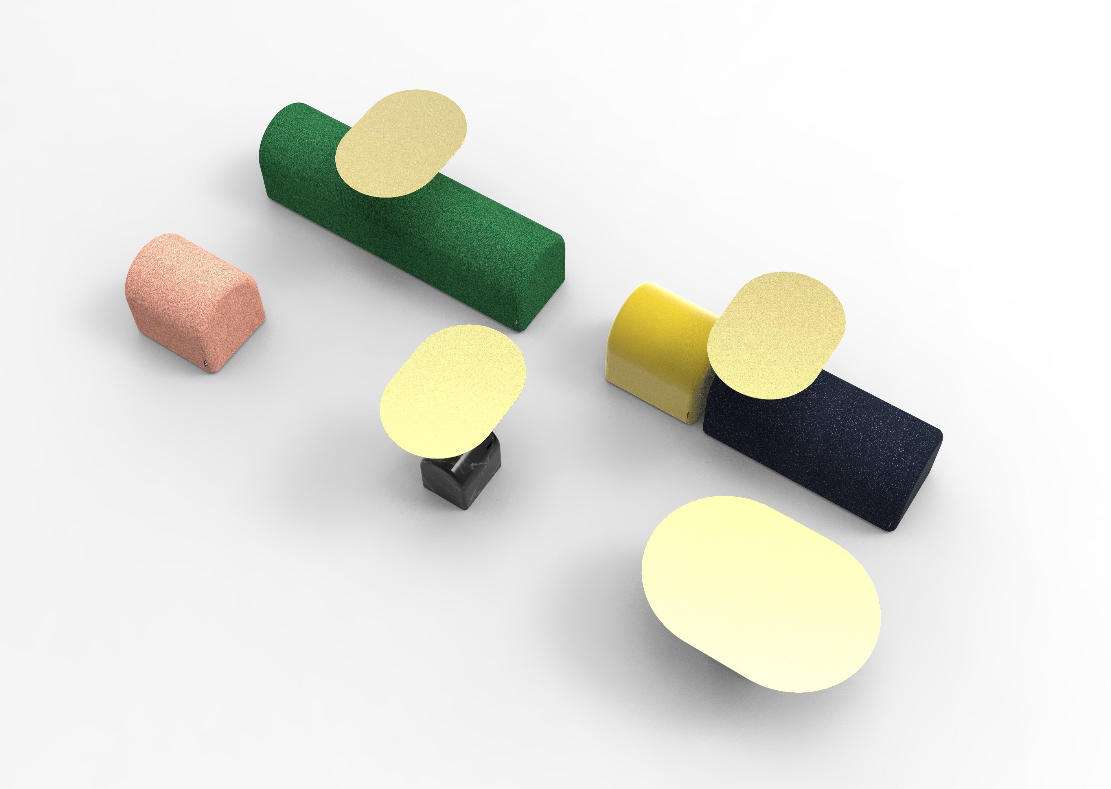 Металлический журнальный столик Cider Edition À Dada ARCH-00097870 - Вид №6