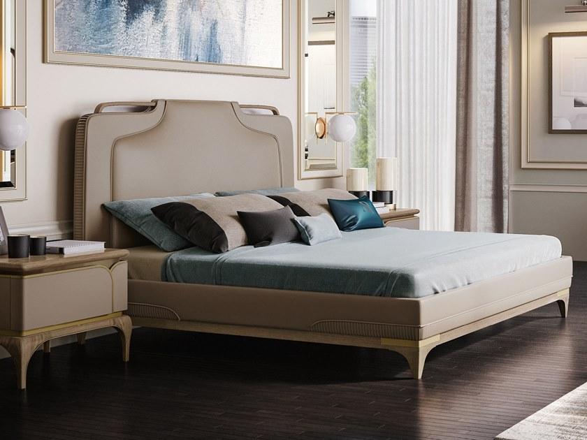 A.R. Arredamenti Двуспальная кровать с мягким изголовьем Alexander A70 - Вид №1
