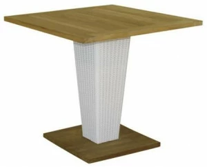 Il Giardino di Legno Квадратный садовый стол из синтетического волокна Sentosa 4701+832