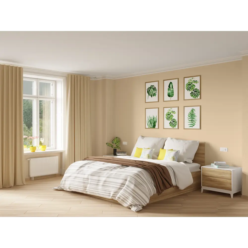 Краска для стен и потолков Trend Farbe цвет Очищенный миндаль 2.5 л 81970717 STLM-2190677 Dufa  - Вид №3
