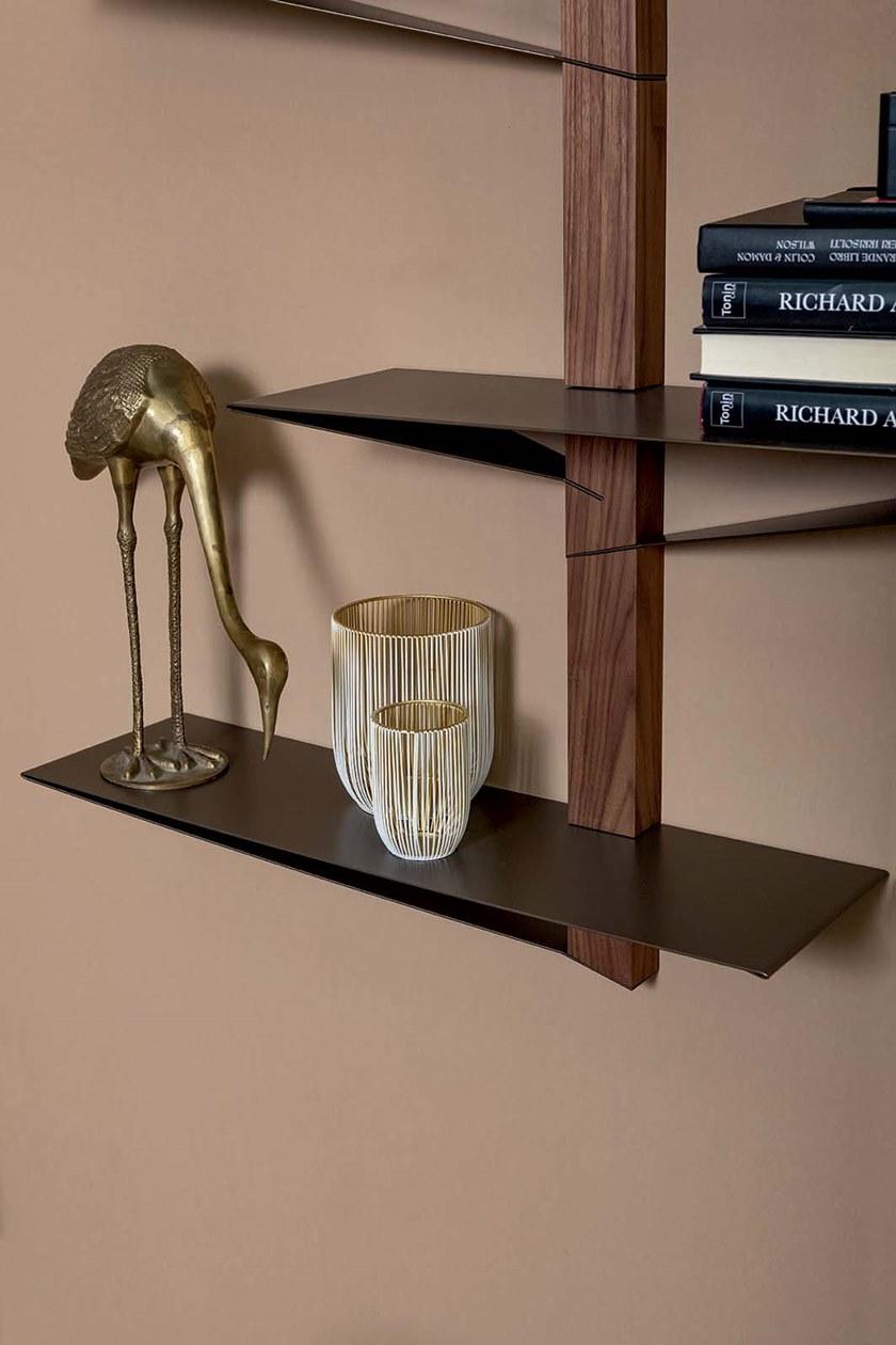 Tonin Casa Настенный книжный шкаф из крашеного металла Albatros T6472 - Вид №3