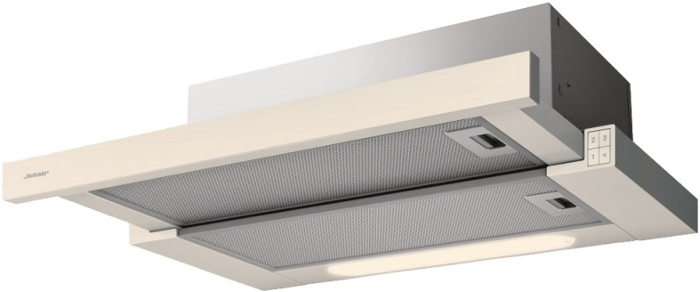 1106494 Вытяжка телескопическая Jetair AURORA LX/CR/F/50 бежевый/бежевый STDN-0131253