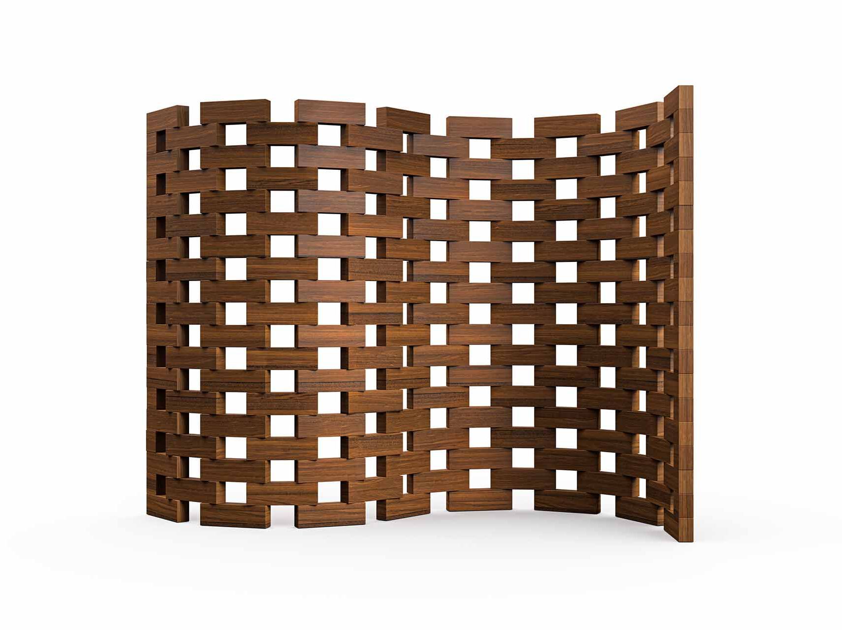 Ширма из красного дерева Exteta Zen Line ARCH-00070910