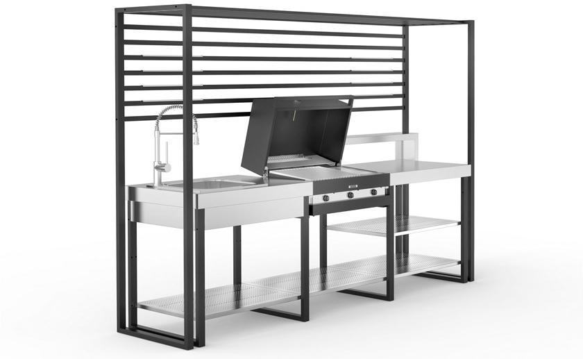 Fògher Модульная летняя кухня с барбекю  1043730  - Вид №1