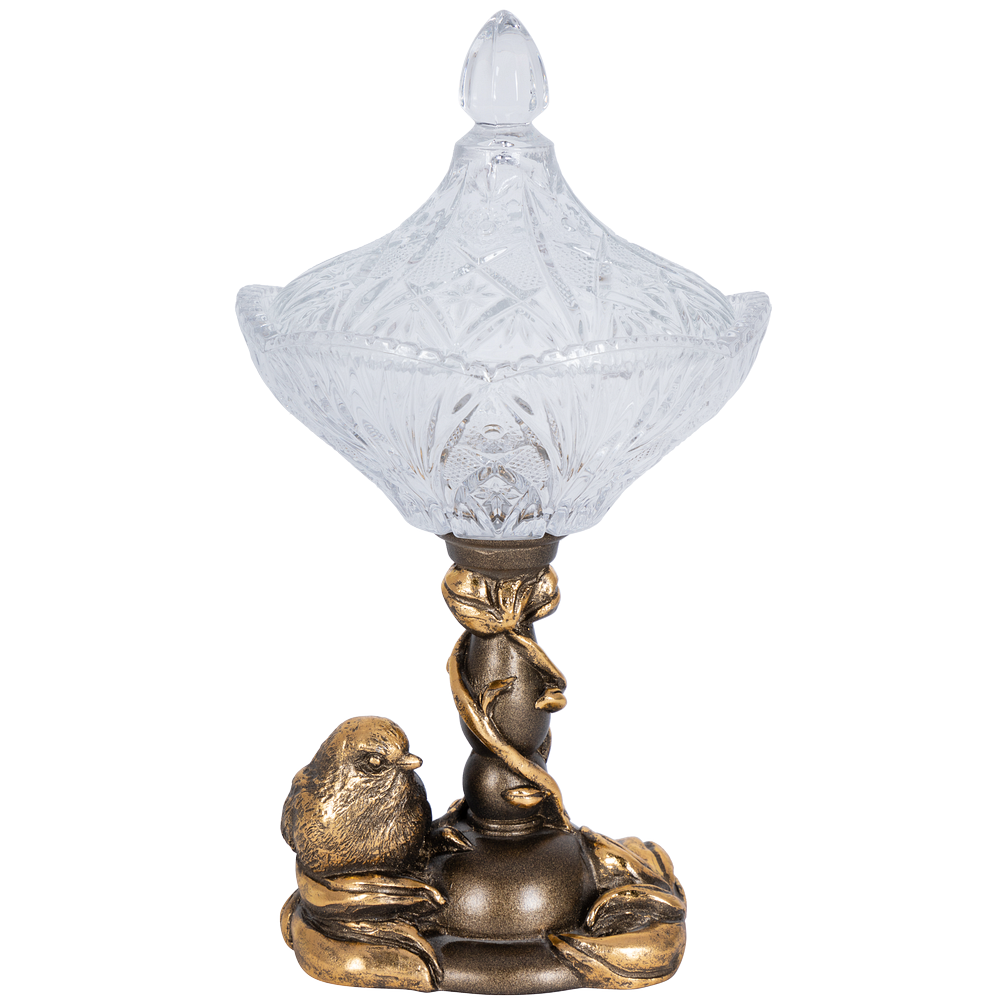 52109 Фруктовница-конфетница Зарничка Свитти Бронза BOGACHO  - Вид №10