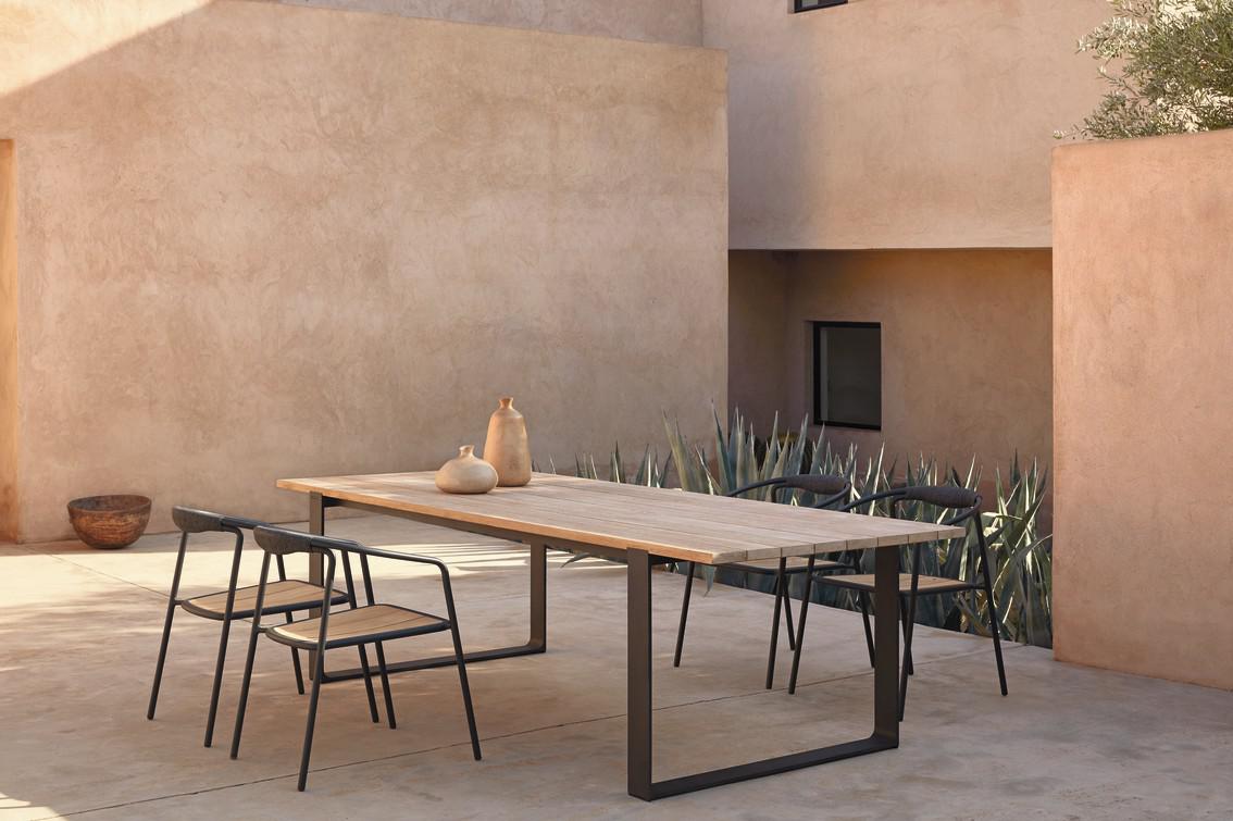 MNST231 Обеденный стол pwi lava f10 270см x 107см Manutti Prato - Вид №5