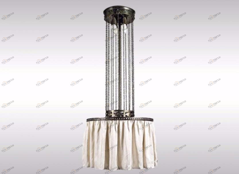 Woka Lamps Vienna Подвесной светильник из ткани с отраженным светом sun-id-1457961