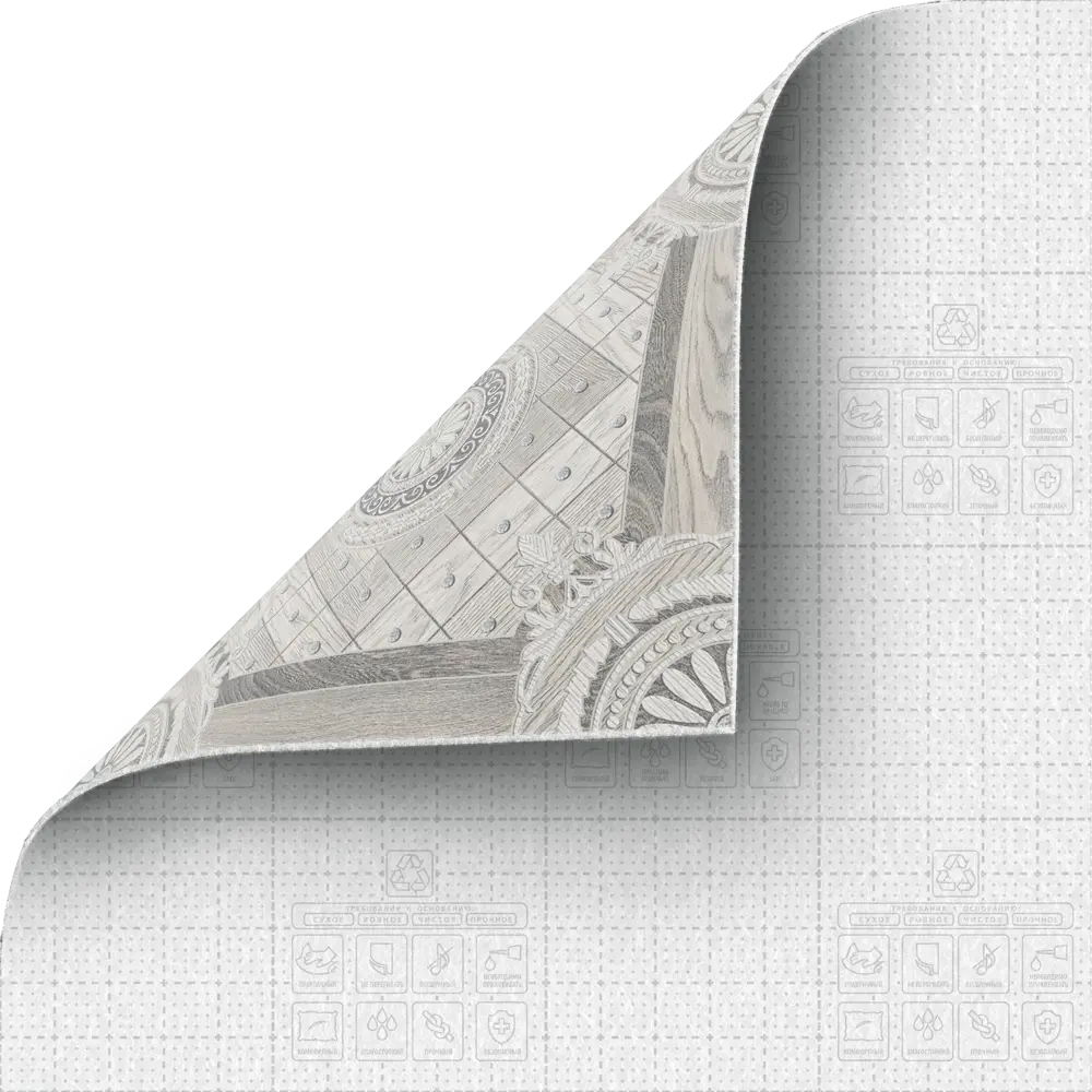 Линолеум полукоммерческий KREAFORTA «Терек» 32 класс, 3.5 м, коричневый 89427457 STLM-1575096 - Вид №3