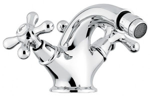 12014CR Смеситель Deco Classic с донным клапаном для биде, цвет хром