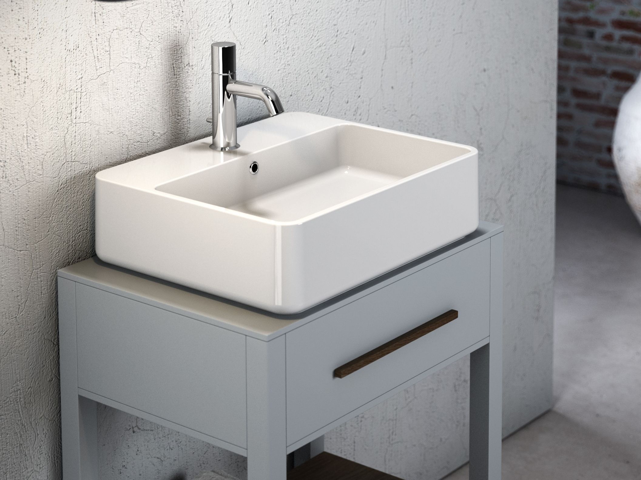 Керамическая подвесная раковина Olympia Ceramica ARCH-00014286 - Вид №5