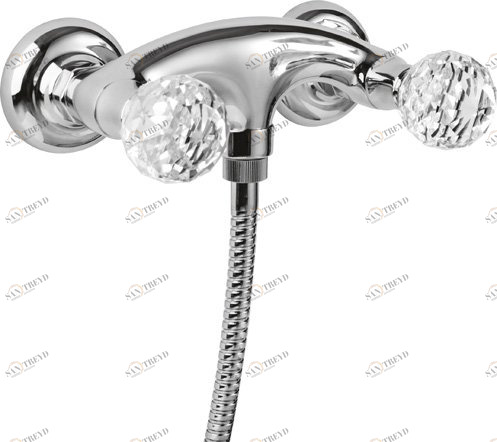 Смеситель для душа без шланга и ручного душа Cezares ATLANTIS-DS-01-Sw/M