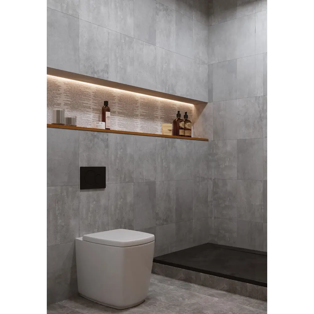 Керамическая плитка Axima Скандинавия серый бетон 28×40 см 84133814 STLM-0046616 - Вид №6