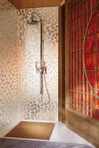 Термостатическая душевая колонна из нержавеющей стали MGS ARCH-00089945 - Вид №2