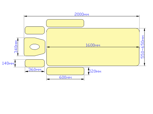 FM2 Массажный стол heliox fm2 Heliox  - Вид №1