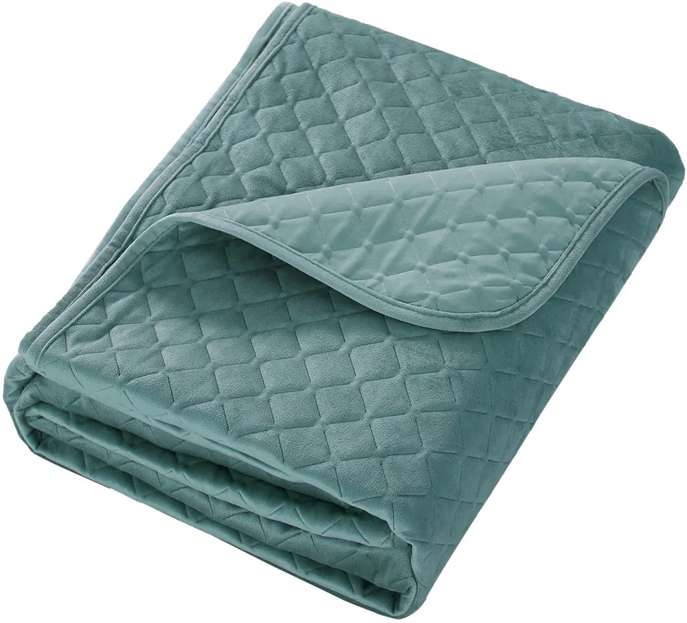 Santreyd Velvet — бархатное покрывало 200x220 см в изумрудном цвете 88035611