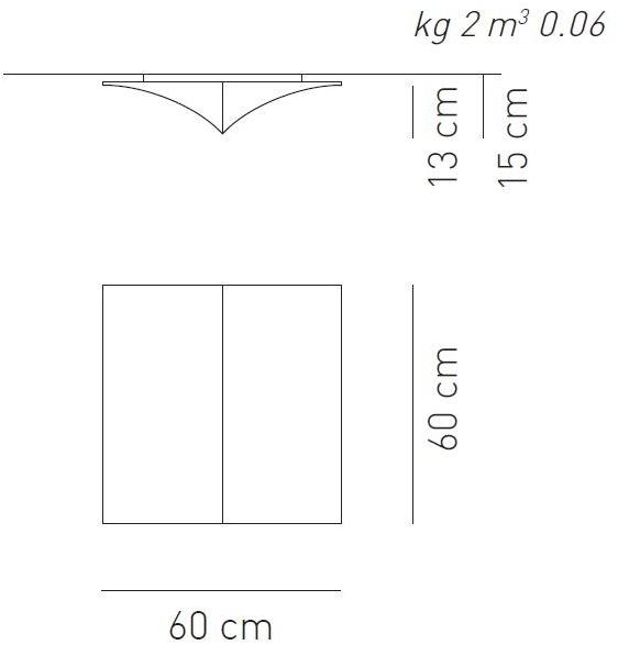 AXOLIGHT Потолочный светильник из ткани Nelly straight sun-id-1452420 - Вид №7