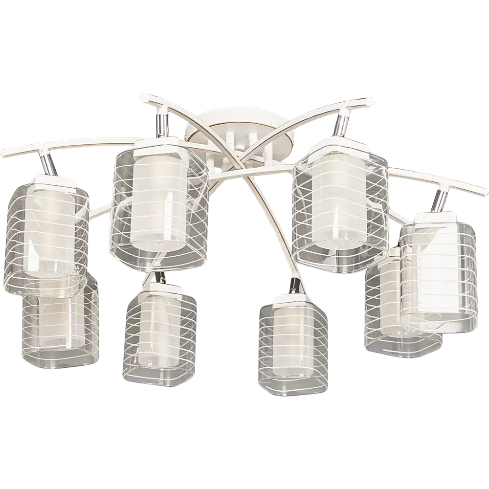 Люстра L1114-8 «Monreal» 8хE14х60 Вт LAMPLANDIA STLM-2145344