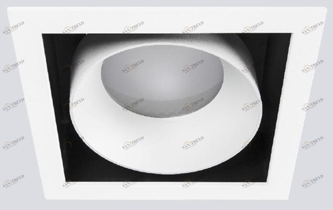 ONOK Lighting Квадратный встраиваемый светодиодный точечный светильник Ringo sun-id-1407059