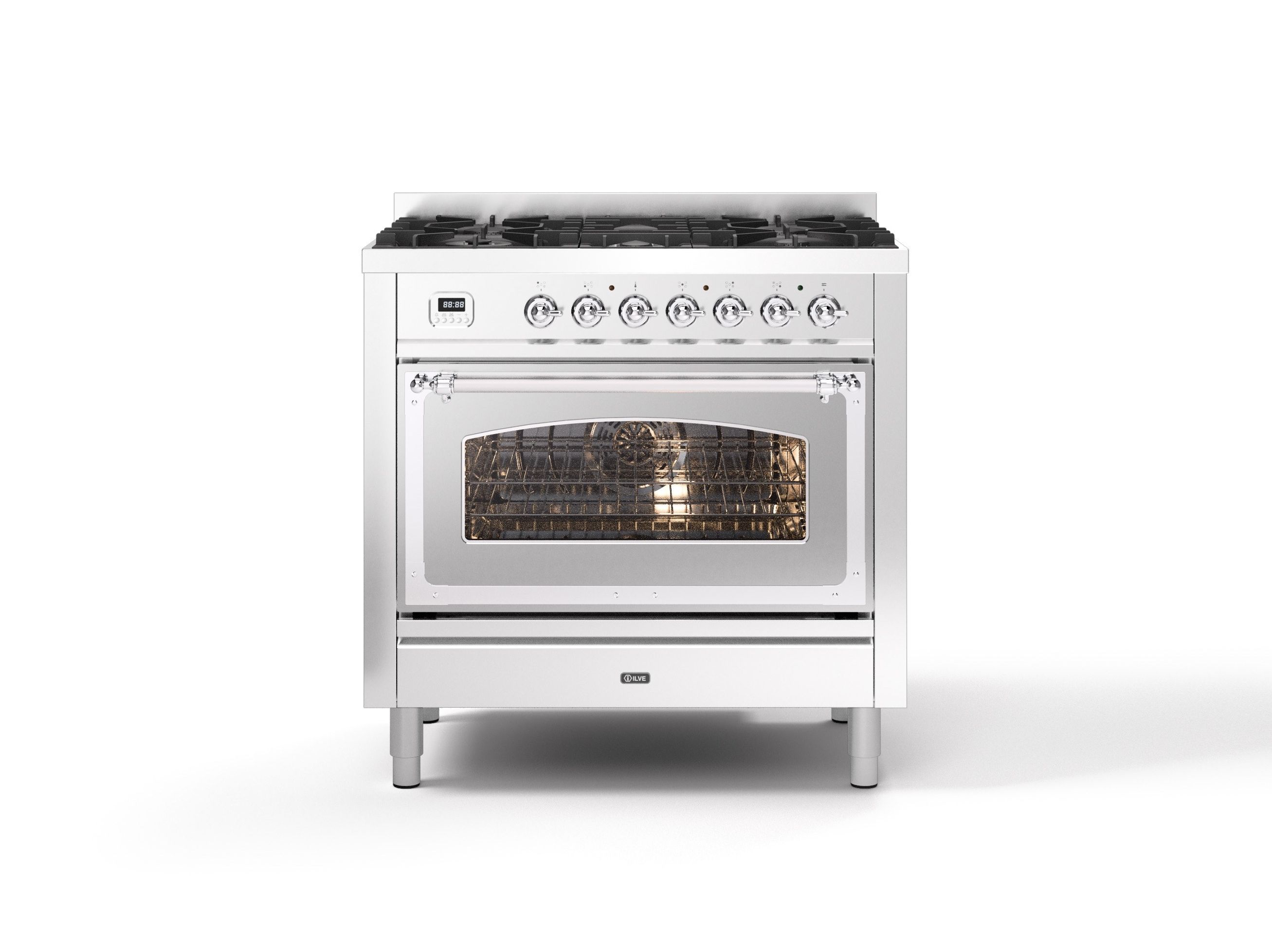 Отдельно стоящая кухня из нержавеющей стали Ilve Nostalgie ARCH-00004561 - Вид №15