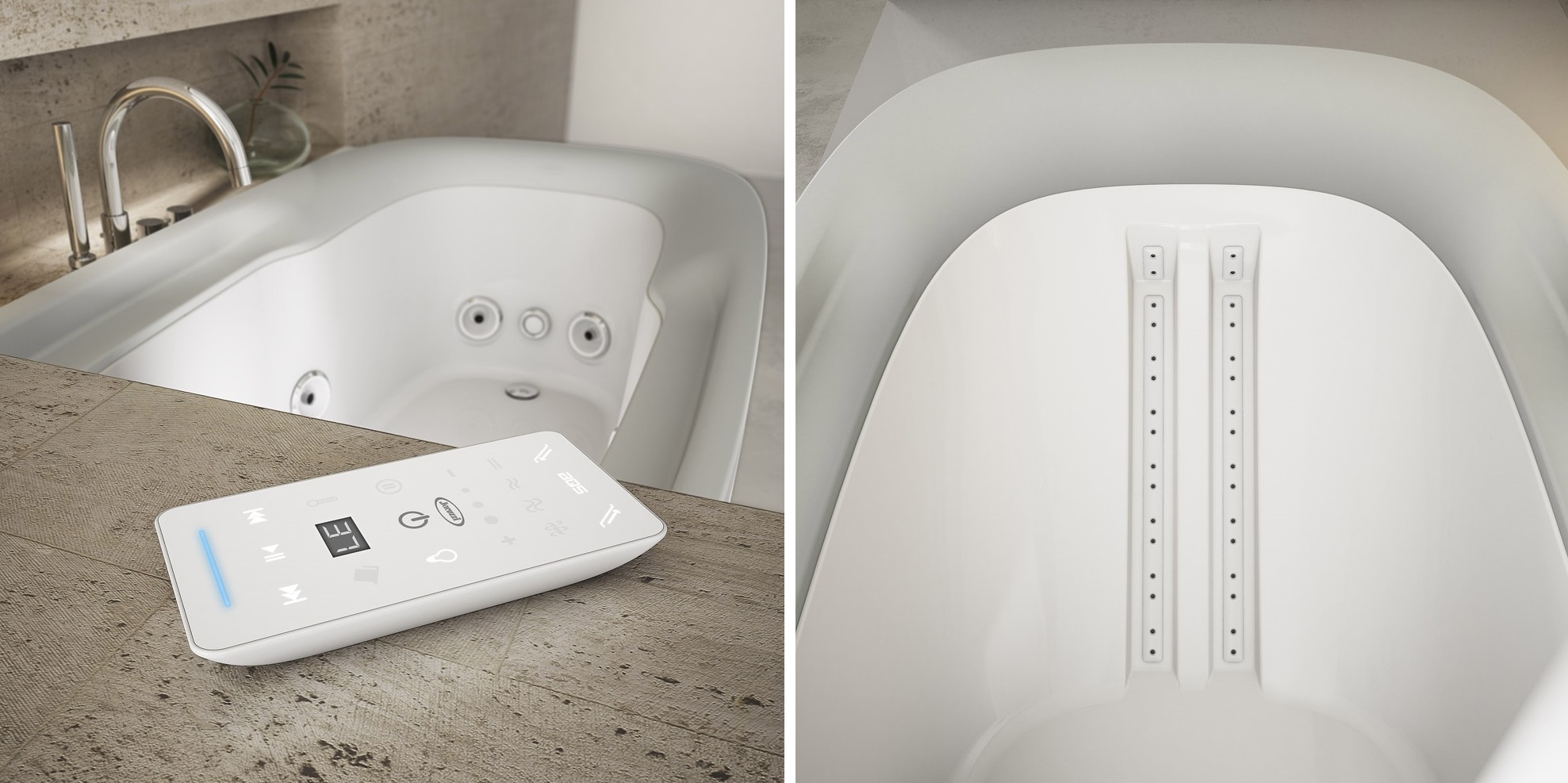 Ванна с гидромассажем "TOP" напольная Muse 9F43-797A-SX Jacuzzi 9F43797ASX - Вид №1