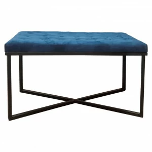 Банкетка "Сапфир" на черном основании FOR MISS ДИЗАЙНЕРСКИЕ 263975 Черный;синий