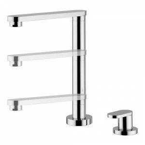 Латунь. 334BSC. Miscelatore Cucina Sotto Quadrodesign