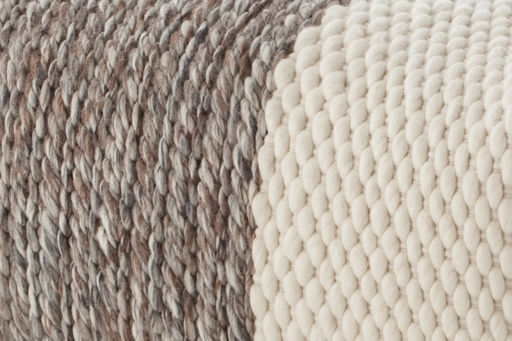 070836 Пуф Plait Ivory GAN Mangas Space  - Вид №5